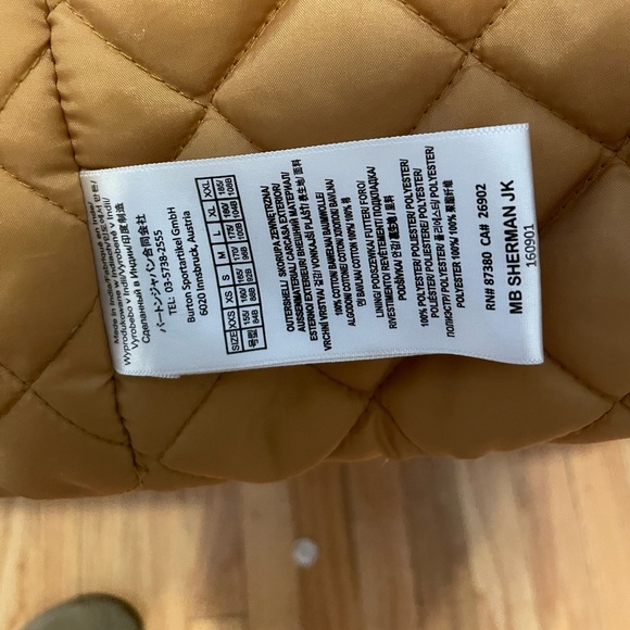 Burton mens sherman coat - Picture 4 of 9